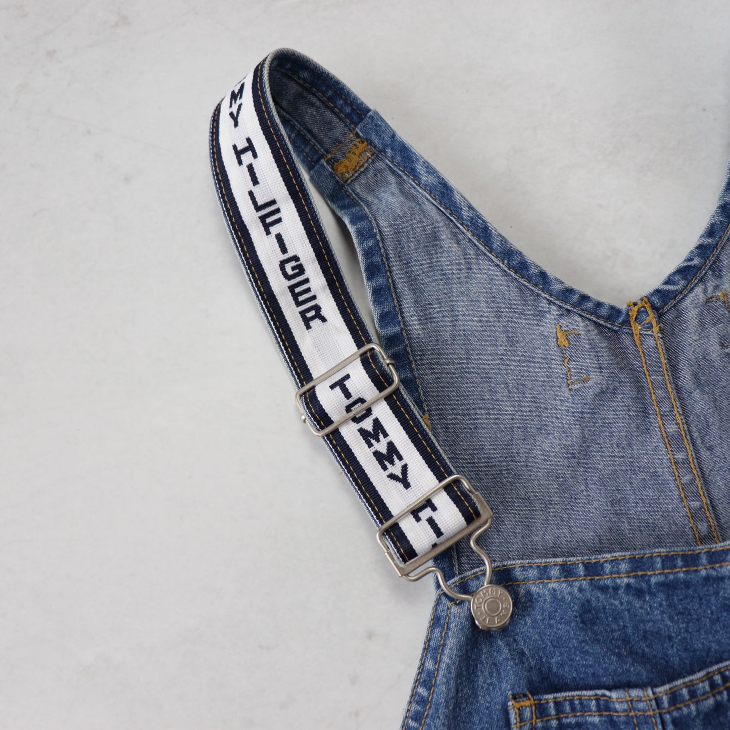Vintage 90s Tommy Hilfiger Denim Overalls - XL