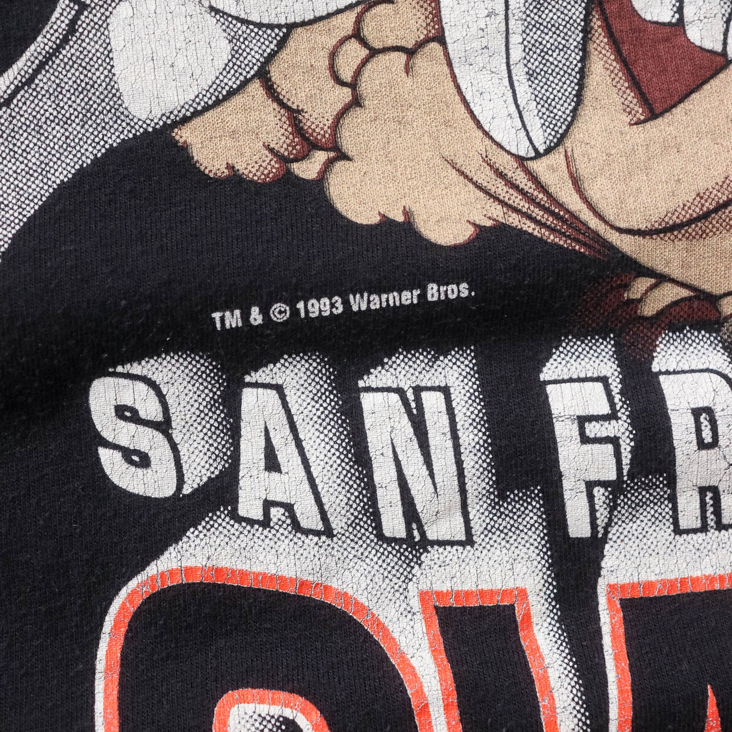 San Francisco Giants Looney Tunes Taz Tee - 1993 (XXL)