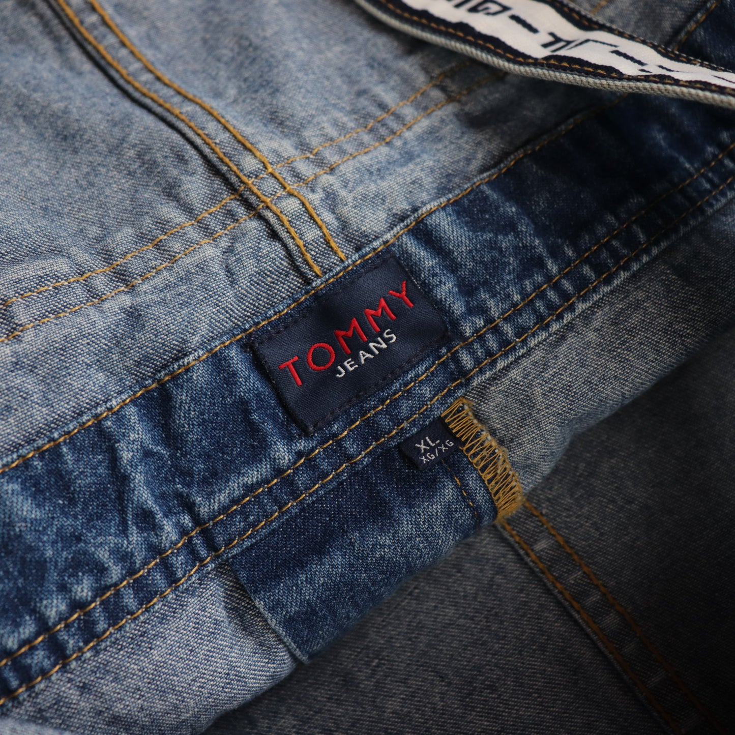 Vintage 90s Tommy Hilfiger Denim Overalls - XL