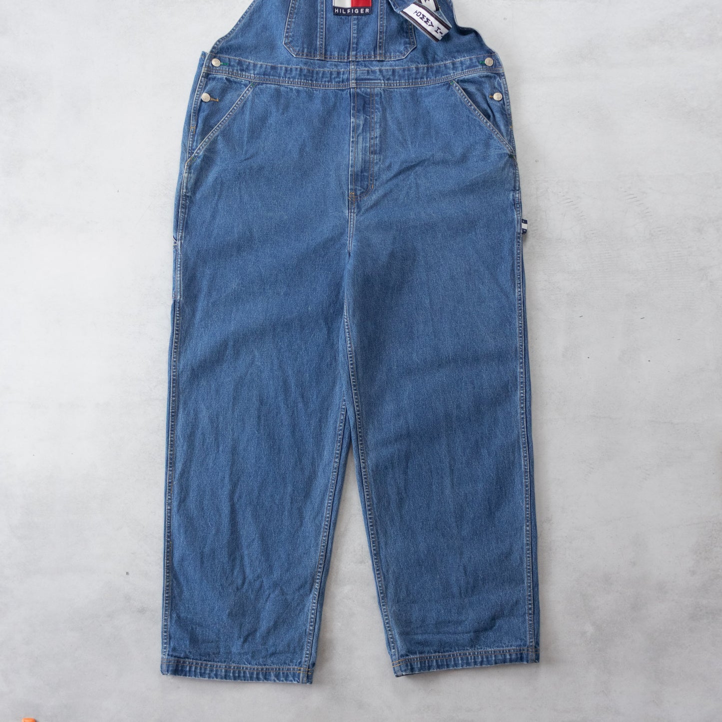 Vintage 90s Tommy Hilfiger Denim Overalls - XL