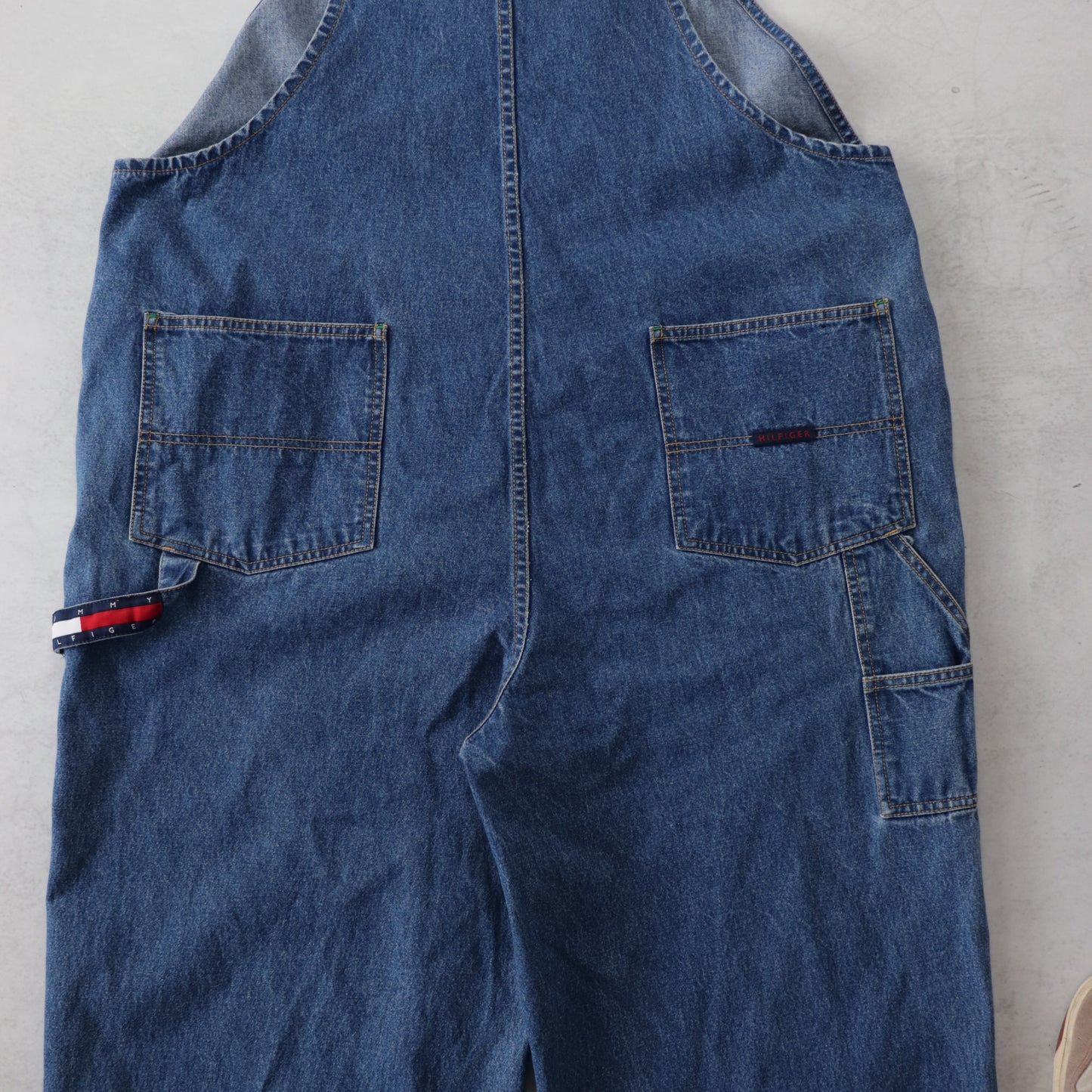 Vintage 90s Tommy Hilfiger Denim Overalls - XL