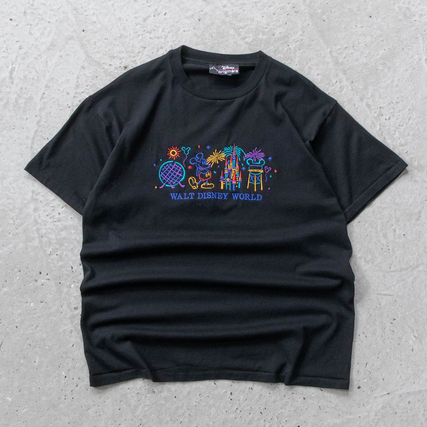 Walt Disney World Embroidered Tee - 80s (XL)