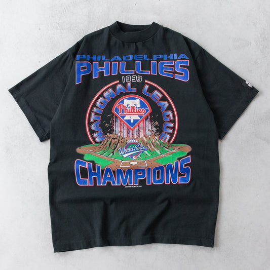 Vintage 1993 Philadelphia Phillies MLB Champions Tee - S