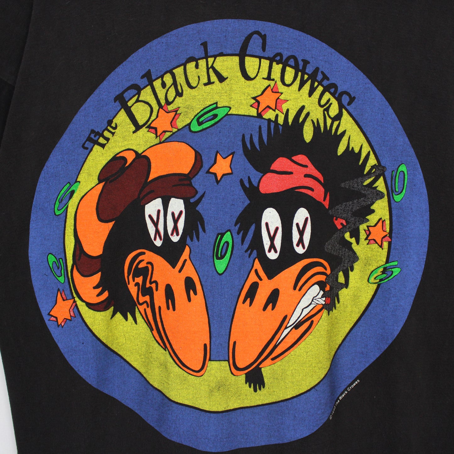 Vintage 1992 The Black Crowes High As the Moon Tour Tee - L