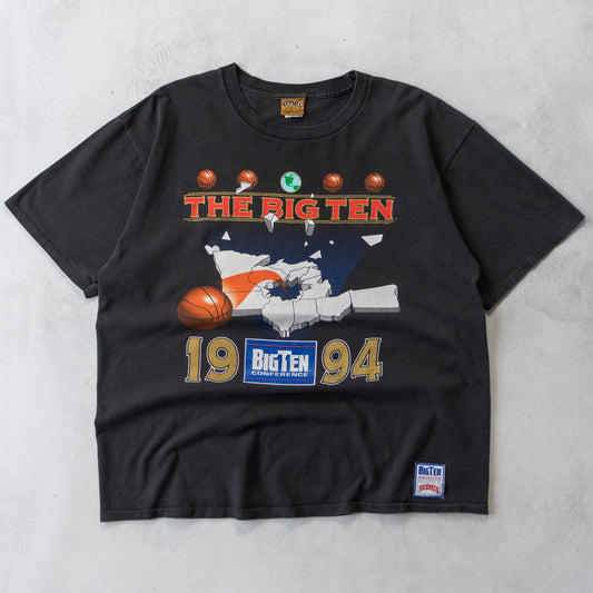 Vintage 1994 NCAA Basketball Big Ten Tee - XL