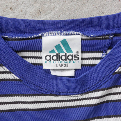 Adidas Equipment Striped Tee - 90s (L)