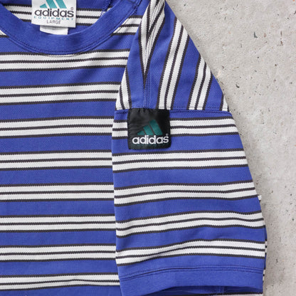 Adidas Equipment Striped Tee - 90s (L)