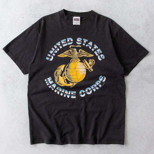 Vintage 90s United States Marine Corps Tee - L