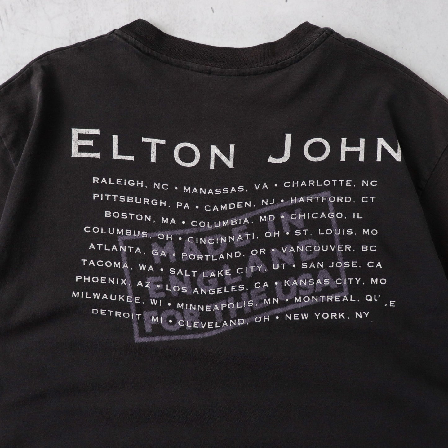 Vintage 1995 Elton John 'Made in England' Tour Tee - XL