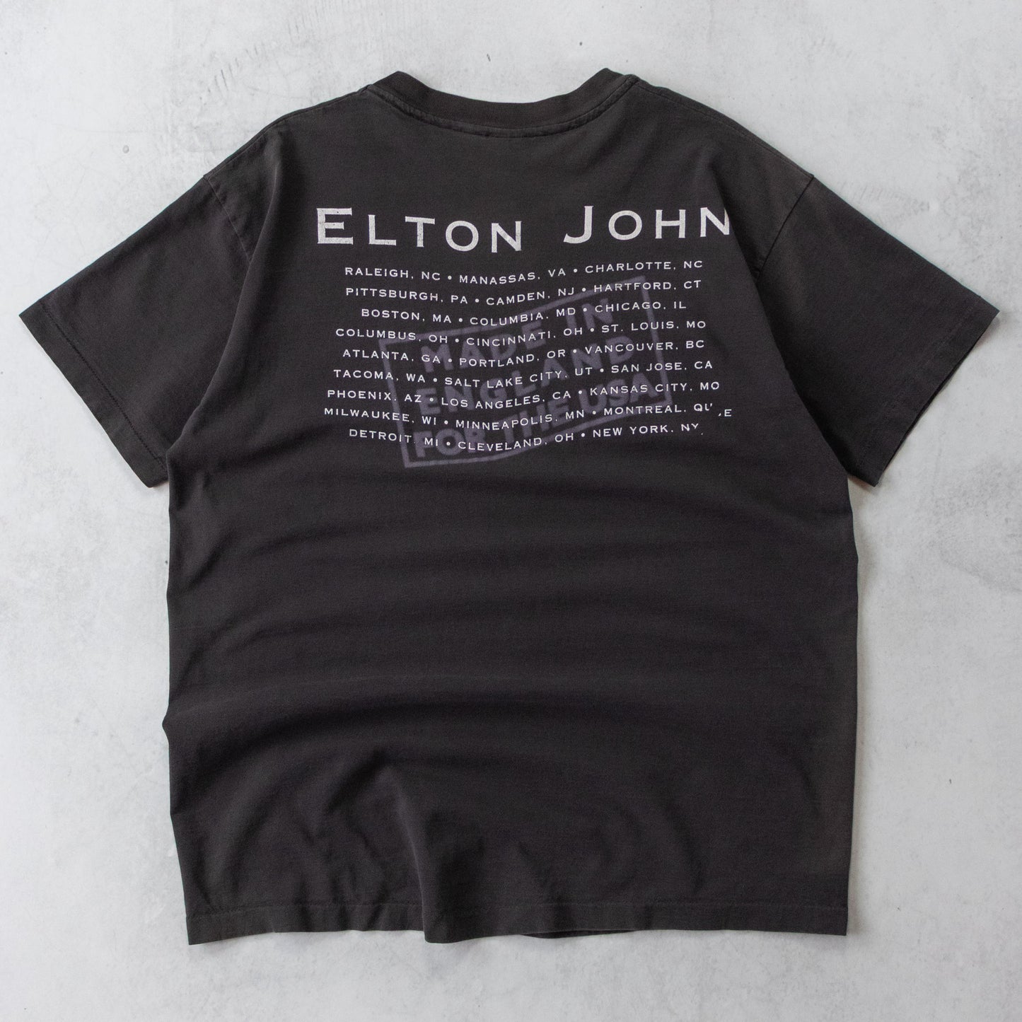 Vintage 1995 Elton John 'Made in England' Tour Tee - XL