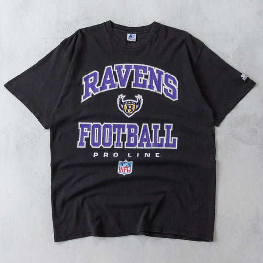 Vintage 90s Baltimore Ravens NFL Tee - XL