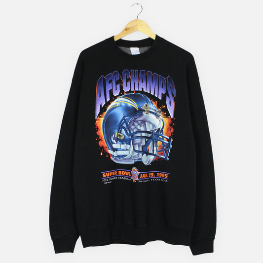 Vintage 1995 San Diego Chargers NFL Sweatshirt - XL