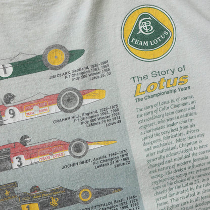 Team Lotus Formula 1 Racing Tee - 90s (L)