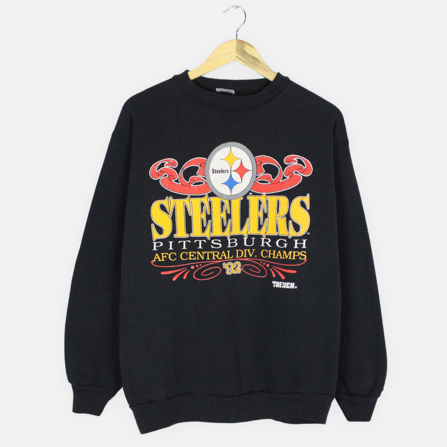 Vintage 1992 Pittsburgh Steelers NFL Sweatshirt - L