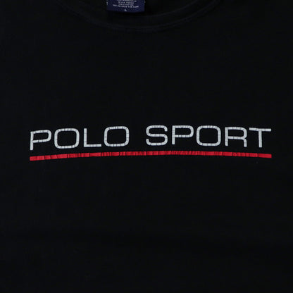 Vintage 90s Polo Sport Ralph Lauren Spellout Tee - L