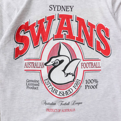 Sydney Swans AFL Full Boar Tee - 90s (M)