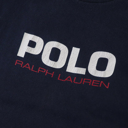 Vintage 90s Polo Ralph Lauren Spellout Tee - L