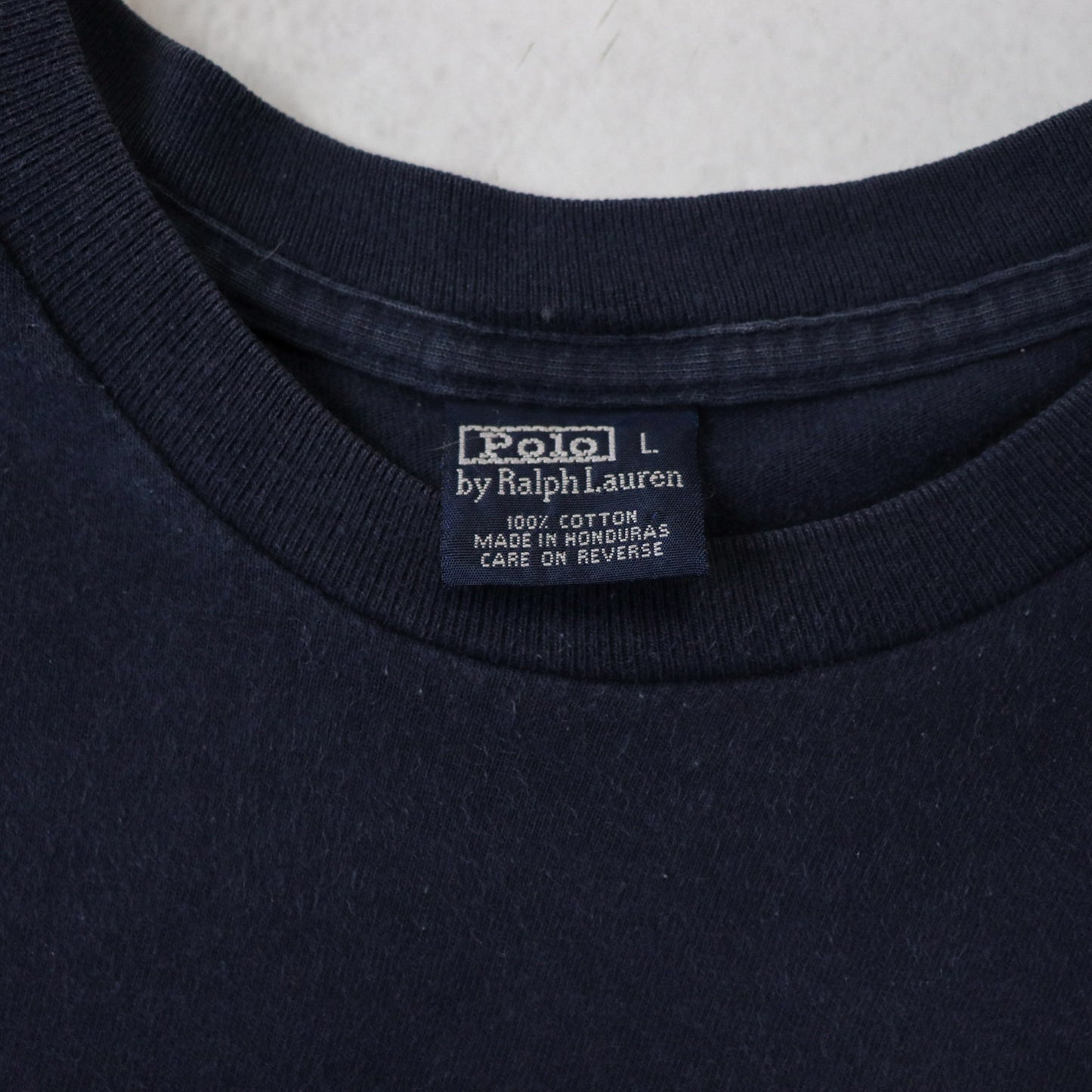 Vintage 90s Polo Ralph Lauren Spellout Tee - L