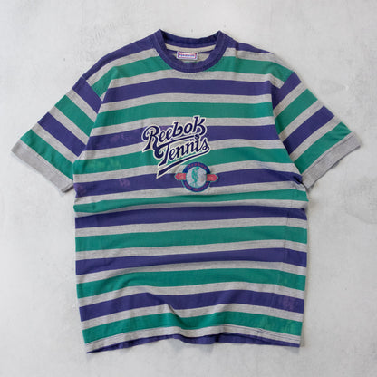 Vintage 80s Reebok Tennis Tee - L - AL Vintage