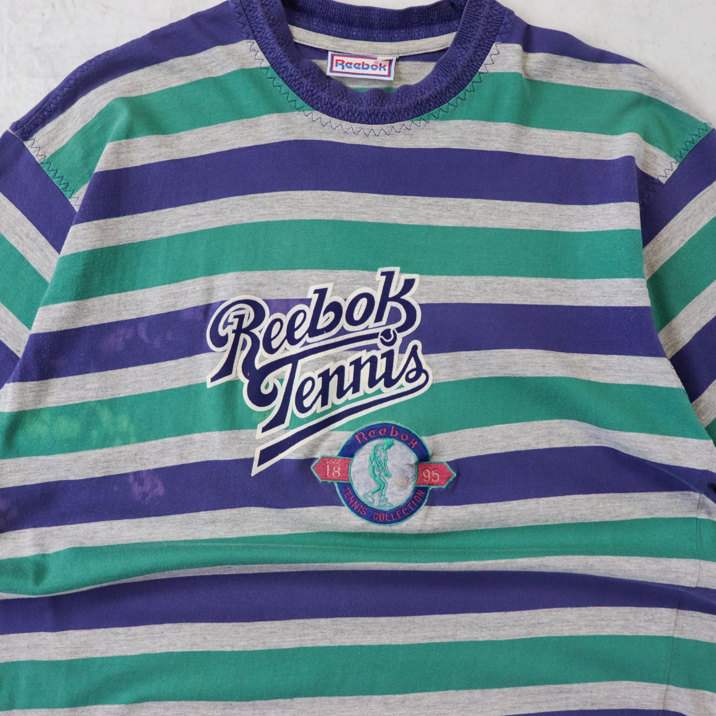 Vintage 80s Reebok Tennis Tee - L - AL Vintage