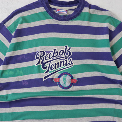 Vintage 80s Reebok Tennis Tee - L - AL Vintage