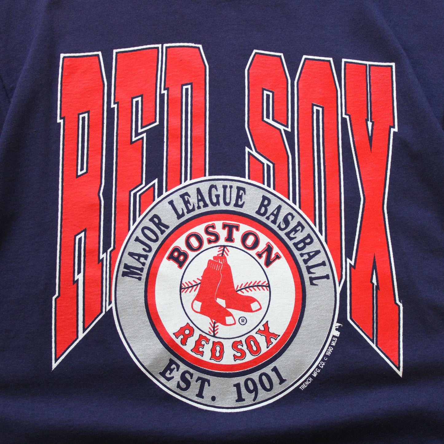 Vintage 1990 Boston Red Sox MLB Tee - L