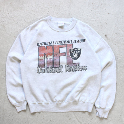 Vintage 90's Oakland Raiders NFL Sweatshirt - M