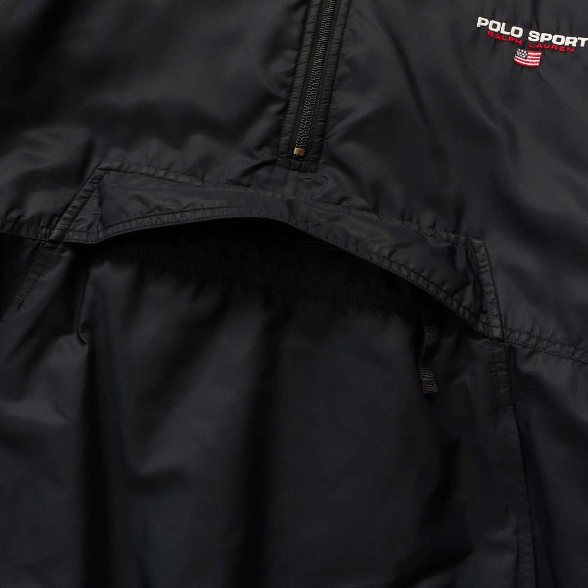 Polo Sport Reversible 1/4 Zip Puffer Jacket - 90s (XL)