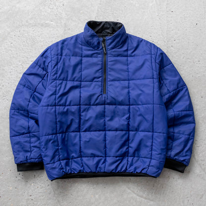 Polo Sport Reversible 1/4 Zip Puffer Jacket - 90s (XL)