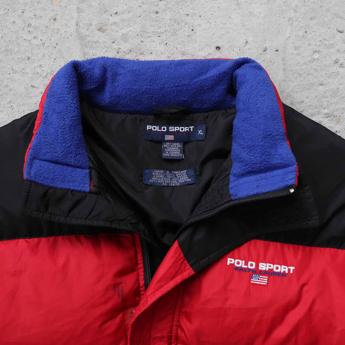 Polo Sport Ralph Lauren Down Puffer Jacket - 90s (XL)