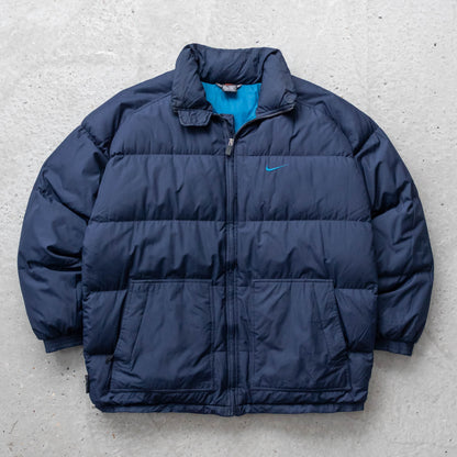 Nike Swoosh Down Puffer Jacket - 90s (L)