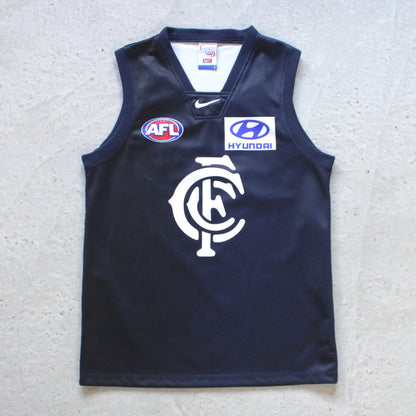 Vintage 2000 Carlton Blues Nike AFL Jersey - L