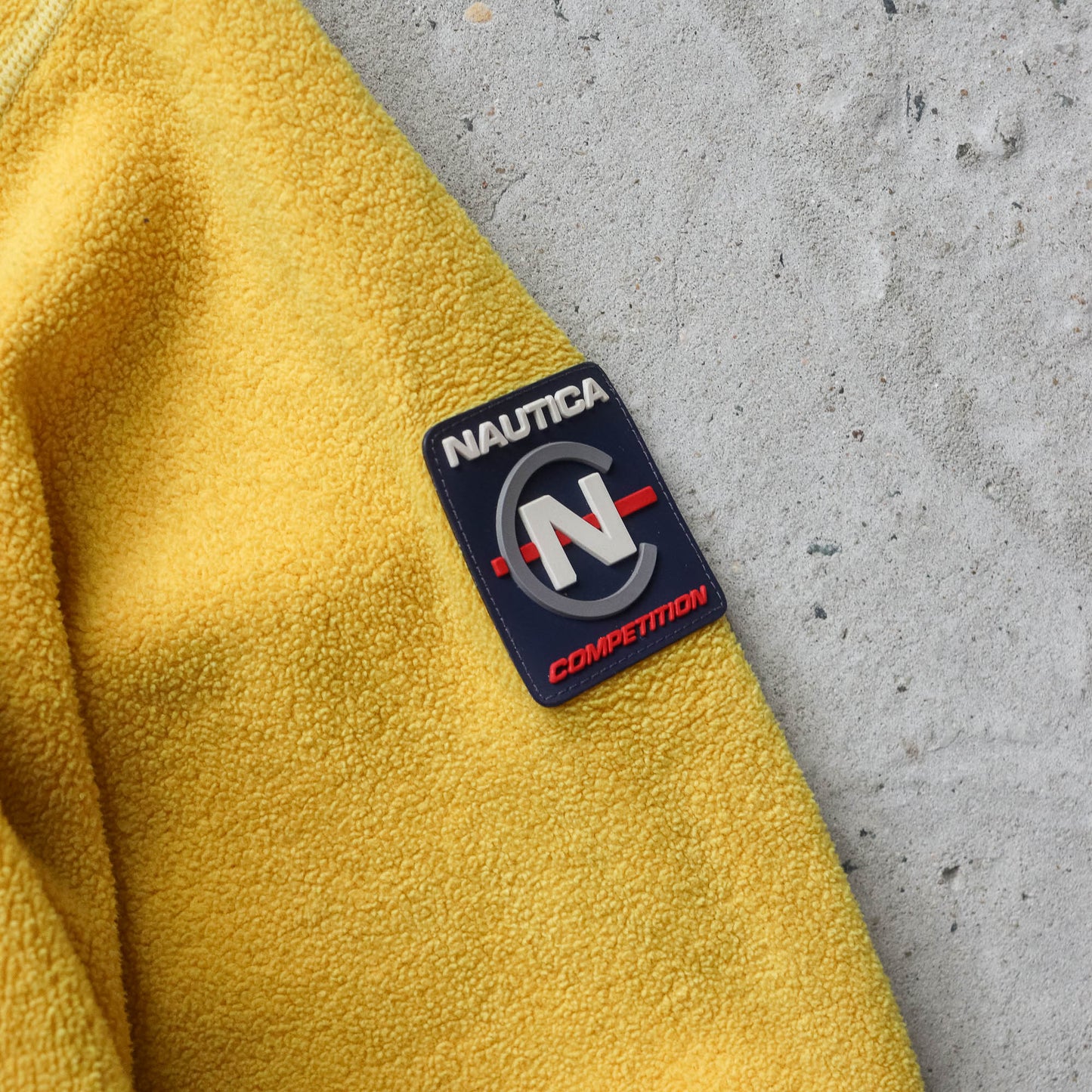 Nautica Competition 1/4 Zip Fleece Pullover - 90s (L)