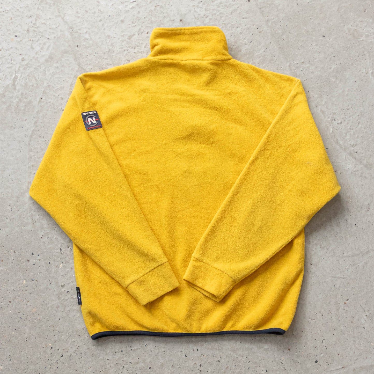 Nautica Competition 1/4 Zip Fleece Pullover - 90s (L)