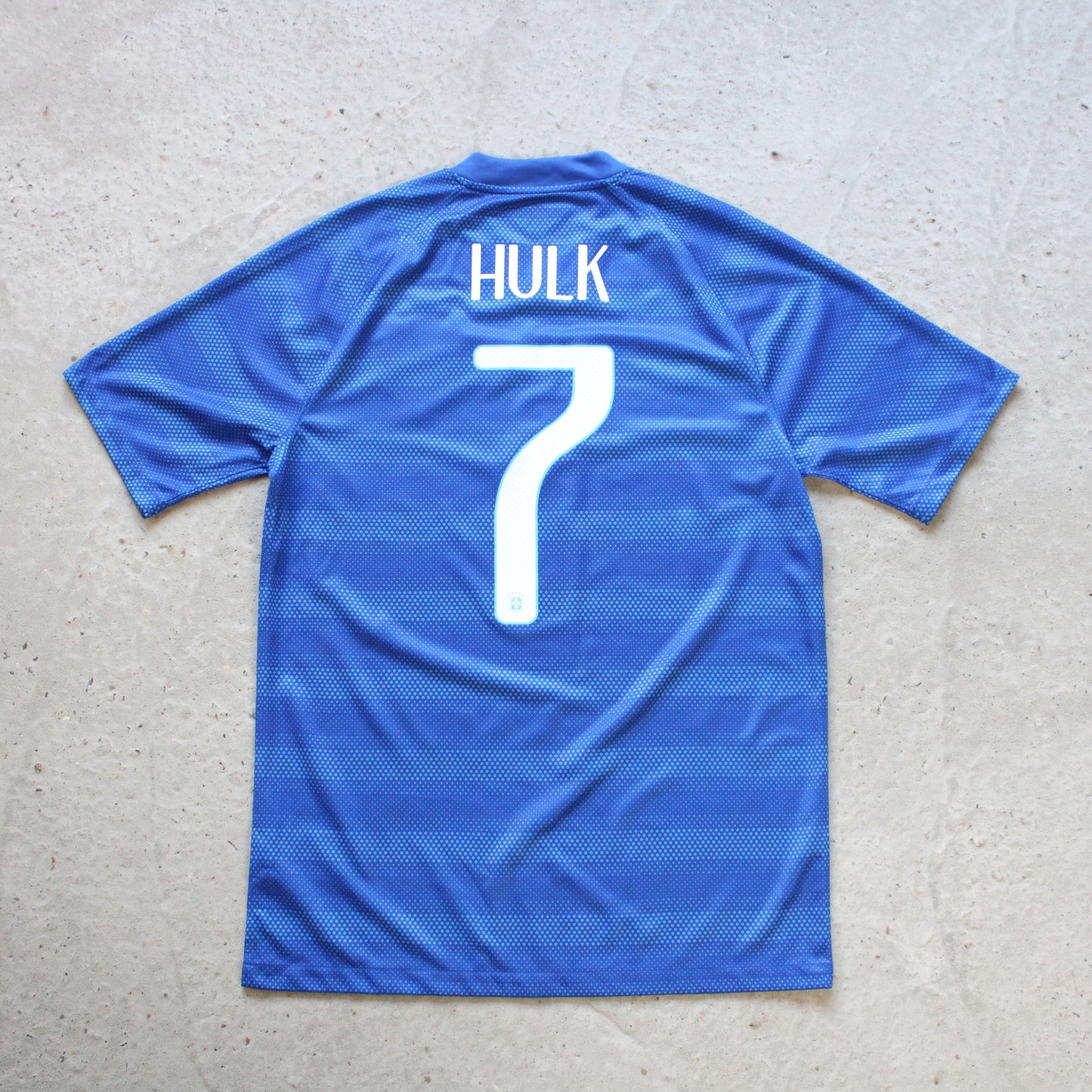 Brazil 2014 World Cup Away Hulk Nike Jersey - M