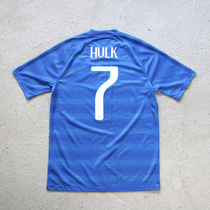 Brazil 2014 World Cup Away Hulk Nike Jersey - M