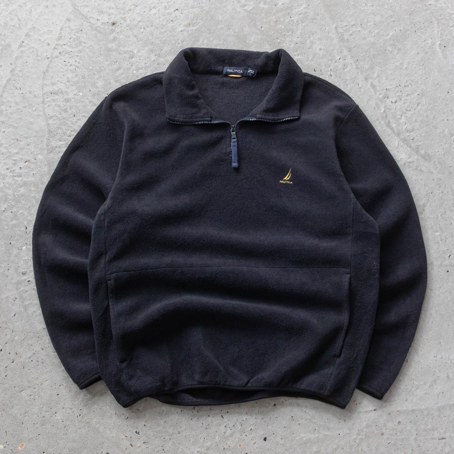 Nautica 1/4 Zip Fleece Pullover - 2000s (L)