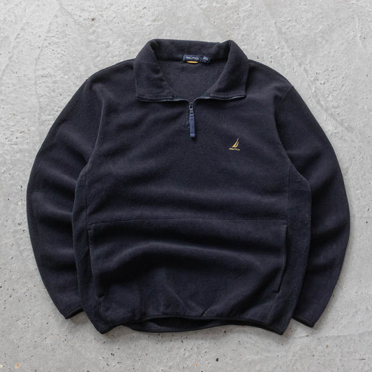 Nautica 1/4 Zip Fleece Pullover - 2000s (L)