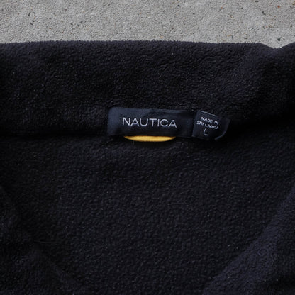Nautica 1/4 Zip Fleece Pullover - 2000s (L)