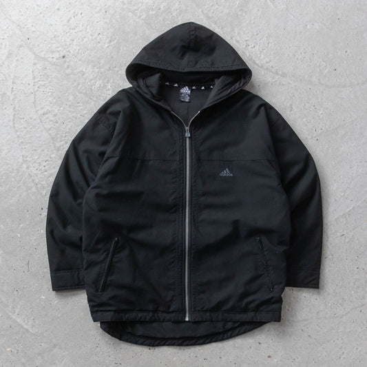 Adidas Big Logo Quilted Jacket - 90s (XL)