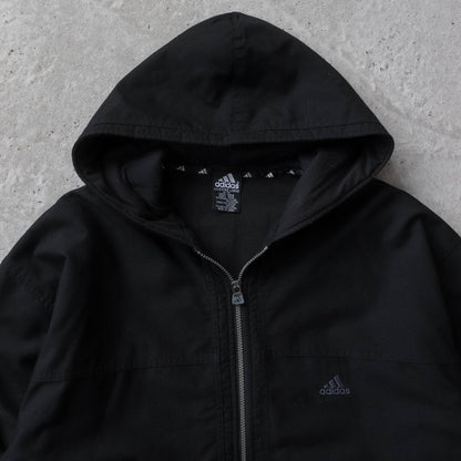 Adidas Big Logo Quilted Jacket - 90s (XL)