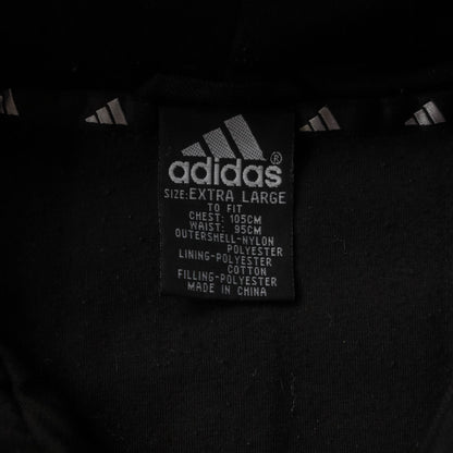 Adidas Big Logo Quilted Jacket - 90s (XL)