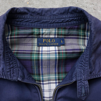 Polo Ralph Lauren Plaid Lined Harrington Jacket - 2000s (L)