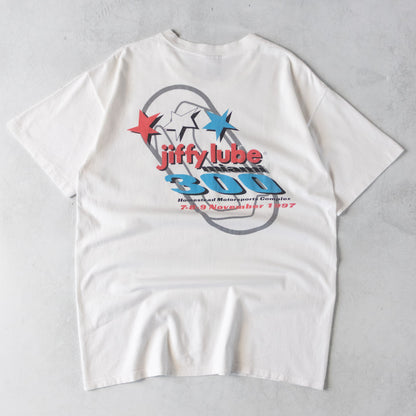 Vintage 1997 Jiffy Lube Miami 300 NASCAR Tee - L