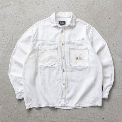Quiksilver Hemp Button Up Shirt - 90s (L)