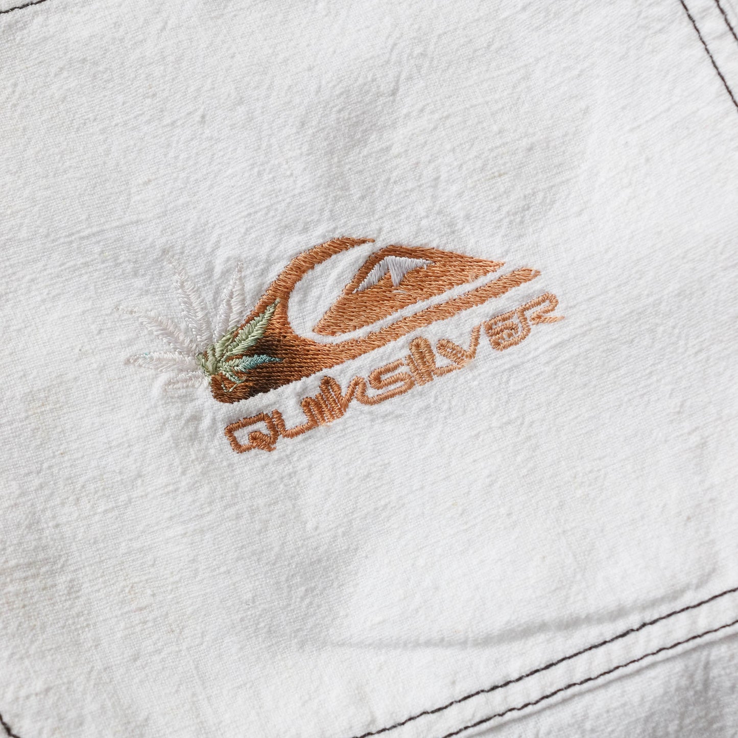Quiksilver Hemp Button Up Shirt - 90s (L)