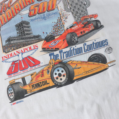 Vintage 1992 Indianapolis 500 Racing Tee - XL