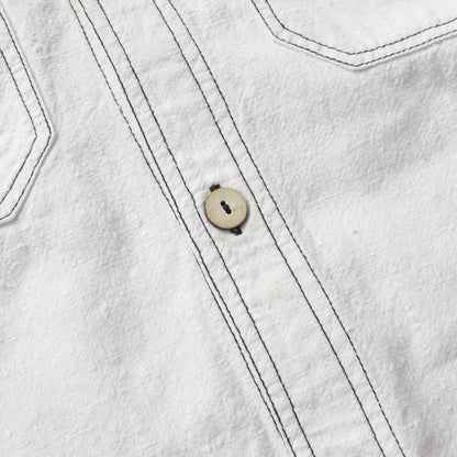 Quiksilver Hemp Button Up Shirt - 90s (L)
