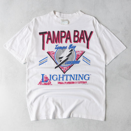 Vintage 1993 Tampa Bay Lightning NHL Tee - L