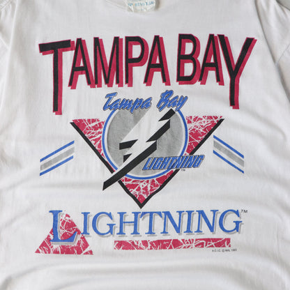 Vintage 1993 Tampa Bay Lightning NHL Tee - L